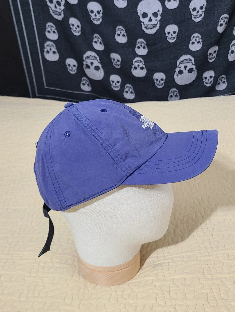 North Face Horizon embroidered logo strapback hat